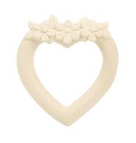 Natūralus kaučiuko kramtukas BEIGE Heart