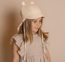 Kepurė nuo saulės vaikams Safari Off White