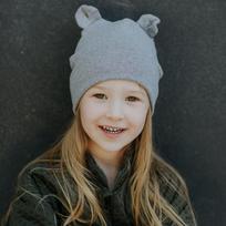Wooly Organic Rudeninė Kepurė su Ausytėmis Gray Melange