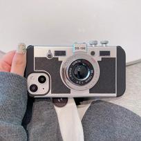 Retro Camera Iphone13 Phone Case 11, Suitable for Apple 12, Japanese and South Korean 7/8p Lanyard Drop Protection Case iPhone 15 Pro max 6.7 inches