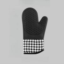 Anti-scald Thickened Silicone Gloves Heat Resistant Microwave Oven Baking Gloves BBQ Gloves Anti-slip Heat Insulation Mitts 1PCS pilka