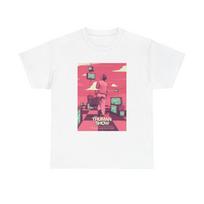 The Truman Show Tshirt Jim Carrey Movie Retro Poster Unisex Heavy Cotton Tee Unisex T-Shirt S