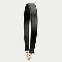 High Quality Leather Shoulder Bag Strap Gold/Black/Silver Buckle Replacement Bag Strap For Crossbody Handbags Handles Bag Belt gold buckle