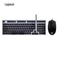 Logitech K828 98-Key Wired Mechanical Keyboard Combo