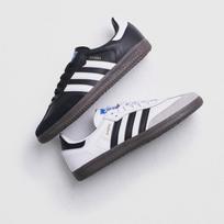 adidas Samba OG I Juodi Balti Gumos Kūdikių Sportbačiai Core-Black Cloud-White IE3680 21