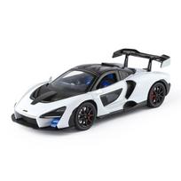 1/24 McLaren Senna Spray Sports Car Model Simulation Sound and Light Car Model Ornament Boy Gift Halloween Toys balta