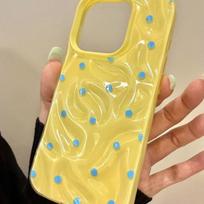 All-inclusive Solid Color Merle Pattern Mobile Phone Case Wavy Three-dimensional for Apple Mobile Phone Case Dopamine Jelly TPU Soft Silicone Case For  iPhone 11