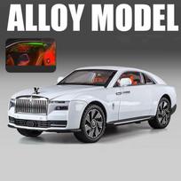 1:24 Spectre Alloy Luxy Car Model Diecast Metal Vehicles Car Model Sound and Light With Starry Sky Top Kids Toy Gift rožinė