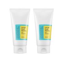 COSRX Low pH Good Morning Gel Cleanser 150ml x 2 | Mild Acidic Facial Cleanser pH 5–6, Gentle Morning Wash, Soft Gel Foam Cleanser for Sensitive Skin 150ml x 2