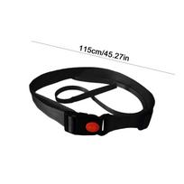 Swim Training Belts Swim Tether Cords Resistance Bands Swim Tether Swimming Belt Strap Swim Resistance Belt juoda