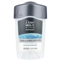 Dove, Men+Care Ultimate, Antiperspirantas Deodorantas, Clean Comfort, 1.7 oz (48 g)