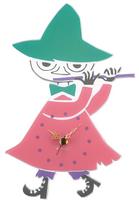 Sunfarm Moomin Clock Snufkin Pink KC5057 rožinė
