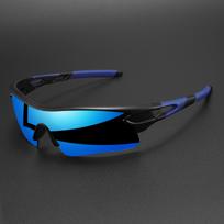 Nauji Apsauginiai Sportiniai Akiniai Lengvi Pilną Dangą Turintis Lęšis Unisex Saulės Akiniai Apgaubiantys Dviračių Sportui Žygiams Kasdieniam Naudojimui Akiniai 1PC black