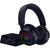 Razer Kraken V4 Pro Wireless Gaming Headset with OLED Control HyperSpeed Wireless USB Sensa HD TriForce Biocellulose 40mm Retractable HyperClear THX juoda