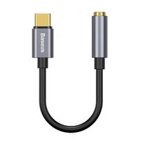 Baseus L54 mobiliojo telefono laidas Juoda, Pilka USB C 3.5mm