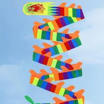 High Pole Dragon Dance Ribbon Prop Set