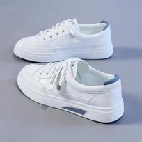 K white shoes women's sports shoes women's shoes student casual shoes running shoes tide 35 mėlyna
