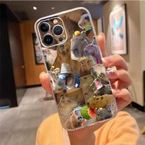Phone Case For iphone 15 14 Pro Max 13 12 11 Pro Max XR 12 13 mini 7 8 14 Plus Cute Animal Capybara Case Funda iphone 15Pro brown