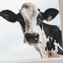 Kūrybiški animacinių gyvūnų karvių sienų lipdukai stiklinėms durims ir langams namų puošybai dekoratyviniai langų lipdukai juoda