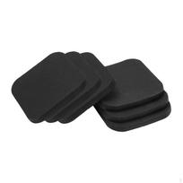6 Anti-vibration Running Mats, Rubber Pads for Exercise Equipment, Static Pads. juoda