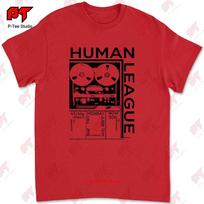 Human League Early Gig Flyer Gary Numan Kraftwerk Cabaret Voltaire Tshirt WWJO S