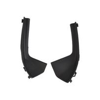 Upgrade Your For Nissan Tiida 0510\\\'s Look with Black TPE Outer Grille Cover for Front Windshield Lower Corners CHINA