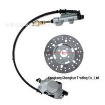 150CC-250CC ATV Beach Car Rear Disc Brake Assembly, Pads & Pump for Modification /