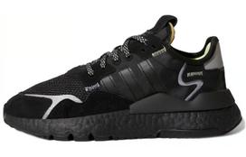 Adidas Originals Nite Jogger J Low top Kids Lifestyle Shoes Black Teenagers EE6489 36.5