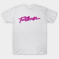 Men Black Print T-shirt Footloose No-Cut Transfer Paper Print Cotton Tshirt M balta