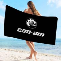 Can-Am Spyder Logo Microfiber Blanket Quick Drying Beach Towels Oversized Printing Super Absorbent Pool Towel Blanket W30*H60(CM)