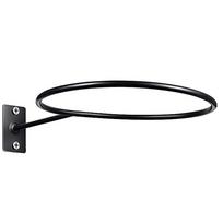 Wrought Iron Basketball Rack Ball Storage Wall Ball Holders Football Display Stand  Volleyballs juoda