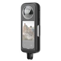 Insta360 X3 PULUZ metalinio apsauginio narvelio korpuso rėmas su objektyvo apsauga juoda