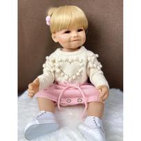 22inch Full Silicone Body Reborn Toddler Doll Raya Lifelike Soft Touch High Quality Doll Gifts for Children