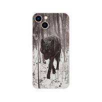 Skirta iPhone 13 dėklas Skirta iPhone 13 mini dėklas Skirta iPhone 13 Pro Max dėklas Skirta Apple iPhone13 iphone13Pro 13Pro vilkas tigras liūtas lokys iphone 13 Pro Max gray