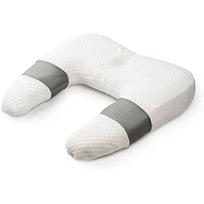 Pagalvė - InnovaGoods - U - Viskoelastinė - Ergonomiška - Plaunama balta