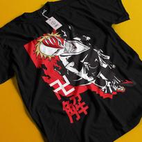 Bleach Anime Marškinėliai Ichigo Bankai Marškinėliai Aizen Yhwach Marškinėliai Zaraki Kenpachi Marškinėliai 4XL