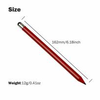 Precision Stylus Touch Screen Pen Pieštukas, skirtas iPhone iPad Samsung Tab raudona