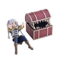 Frieren Beyond Journey's End Anime Figure Desktop Cute Treasure Box Monster Hunt Frieren Action Figure Figurine Model Doll Toys