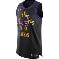 Nike NBA Luka Doncic Lakers 77 2025/2026 Season City Edition AU Jersey Sleeveless Crew Neck Player Version 77 Basketball Tank Men jersey DX8763-014 L