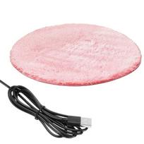 Anti-scratch Pet Heating Pad 40cm Thermostatic Litter Space Heater  Puppy Kittens rožinė