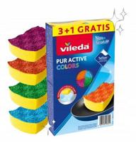 Vileda kitchen sponges for washing dishes 4 pcs