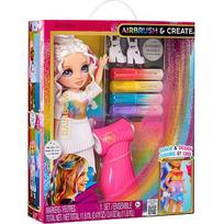 MGA Entertainment Rainbow High Air Brush & Create - Purple Eyes, doll 543350-EUC