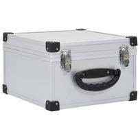 CD Case for 40 CDs Aluminum ABS Silver