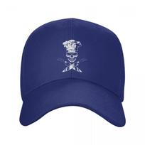 New Fashion Chef Cooking Pirate Skull Cross Knife Baseball Cap Adjustable Unisex Dad Hat Outdoor Snapback Caps Trucker Hats Adjustable Cap beige