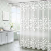 Vandeniui atsparus vonios dušo užuolaidų komplektas be smūgių Single curtain 80 width-180 height
