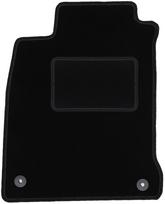 Driver's mat black for: Renault Laguna III liftback, station wagon (2007-2015)