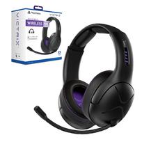 Officially Licensed Sony PDP Victrix Gambit PS5 Gaming with Mic Product Headset, Wireless/Wired, Black, juoda