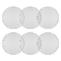 Temperature Resistant 6Pcs 12Inch Pizza Screen Non-Stick Oven Baking Tray Reusable Mesh Pan
