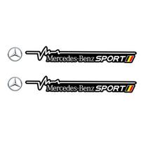 2025 Karštas 2 vnt. Automobilio lipdukas Automobilių lango valytuvo lipdukas Priedai Mercedes Benz AMG W204 W205 W203 W211 W212 W213 W201 W210 W124