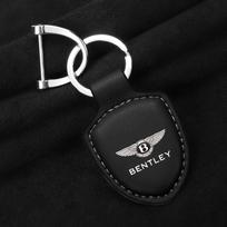 Odinė Spalvinga Automobilio Raktų Grandinėlės Žiedas Dekoras Dovanos Naujam Bentley Flying Spur Continental GT Bentayga Mulsanne Priedai juoda